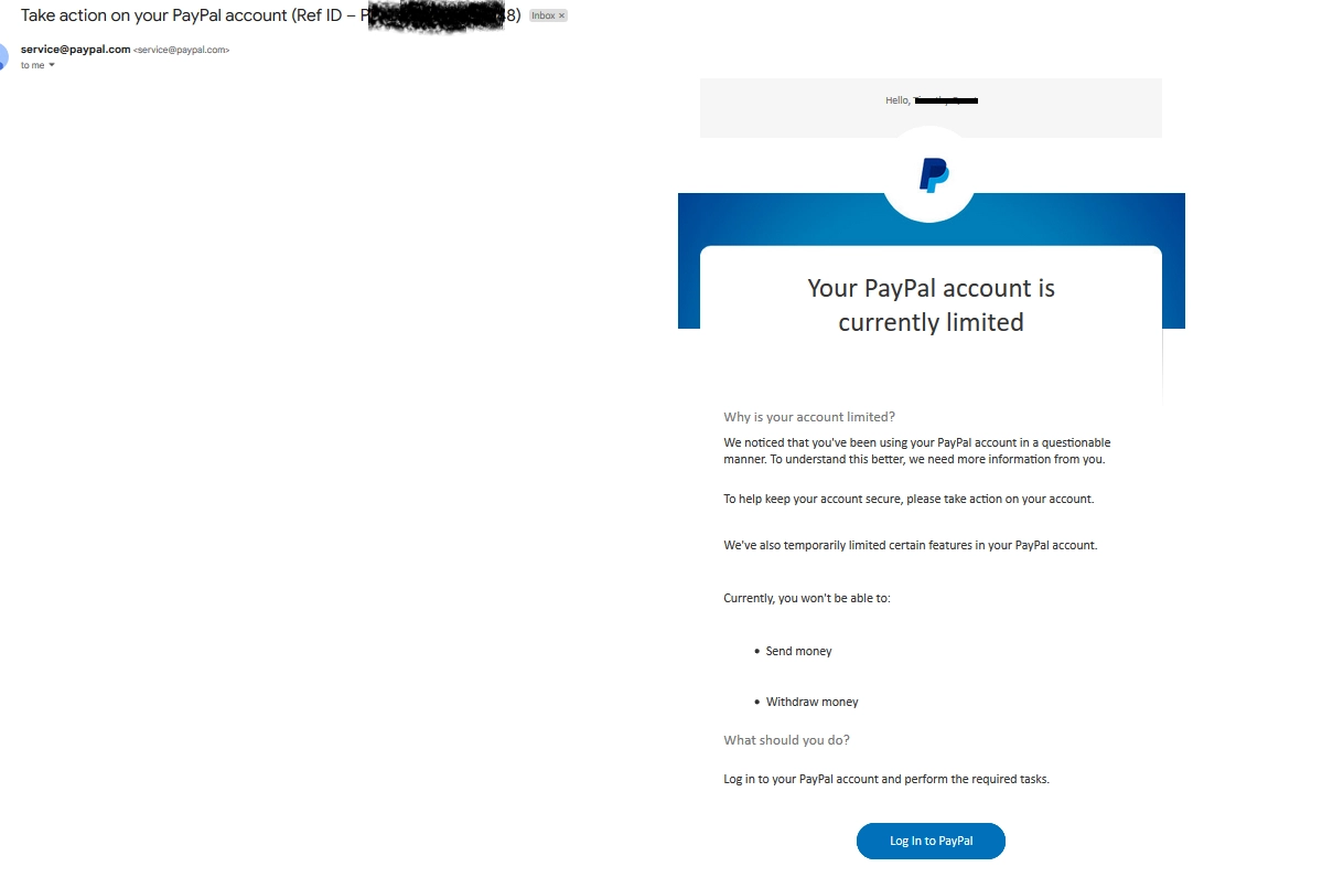 Anarul Islam faced a frustrating situation when his PayPal account was permanently limited, freezing his balance of $88.81 USD