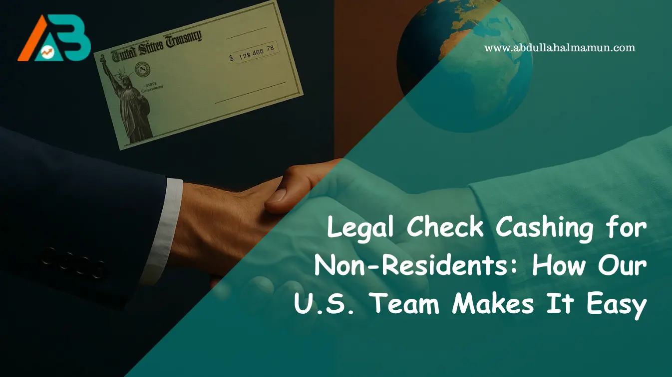 legal check cashing for non-residents